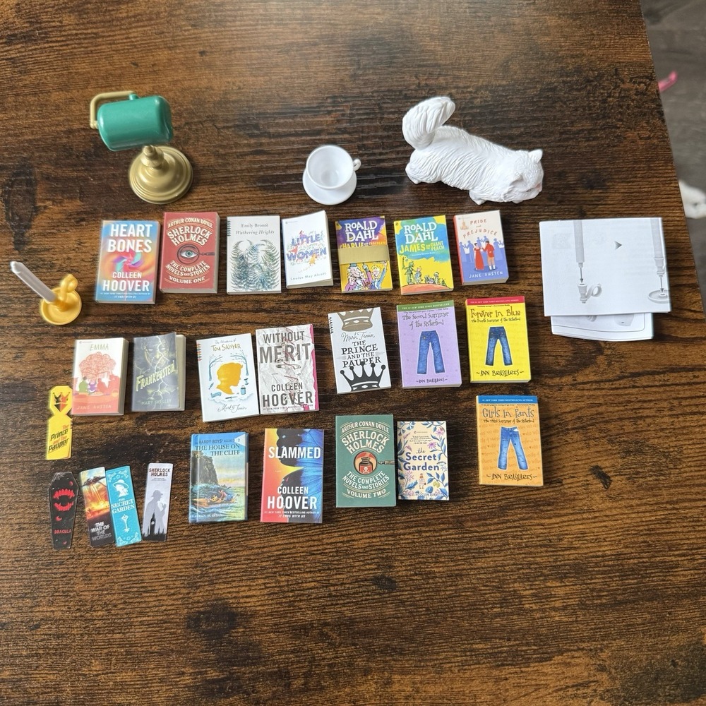 ZURU Mini Brands Books Series 2 Lot 28pc Charlie Gold Ticket Rare Accessories